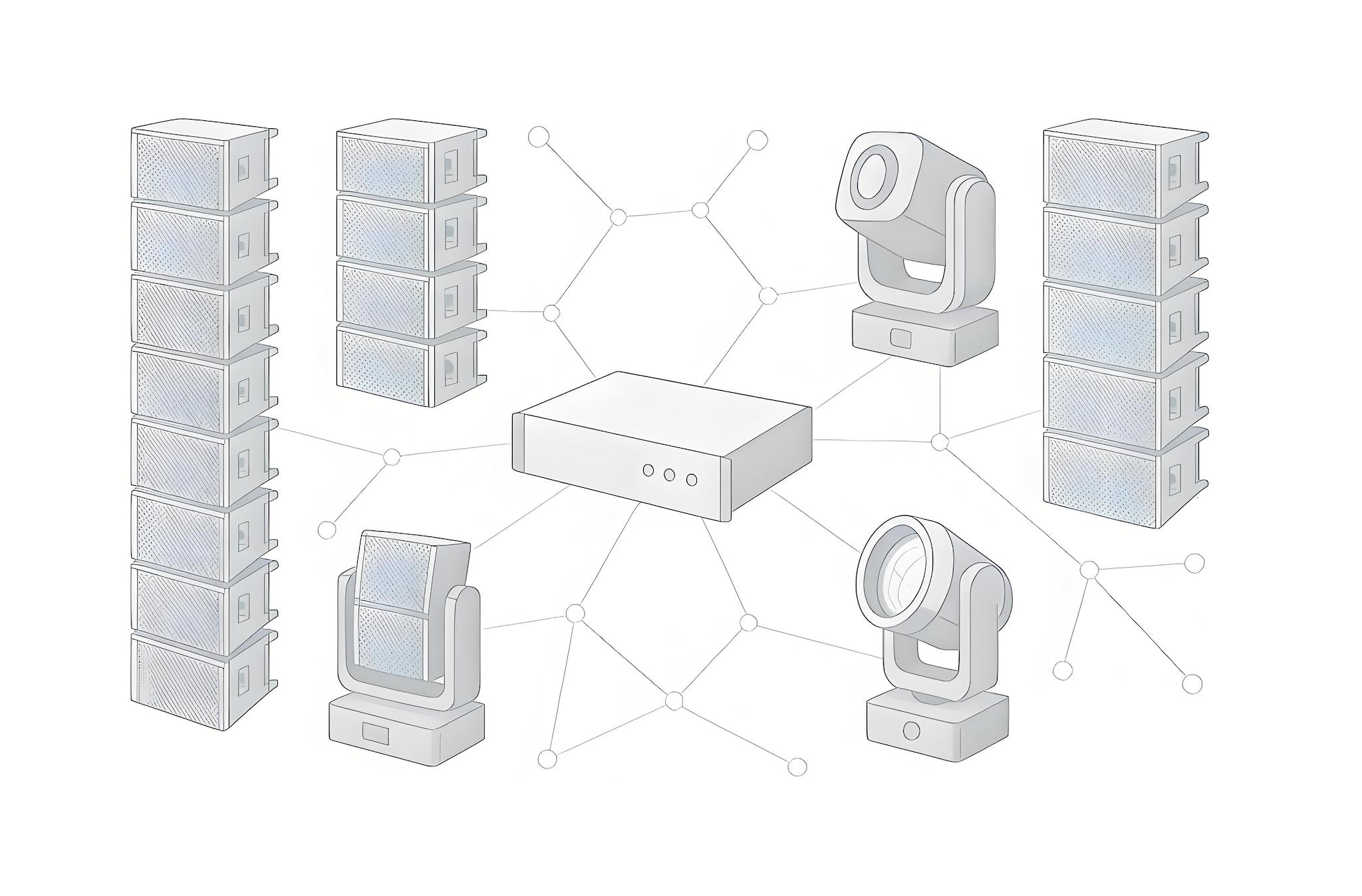 Illustration of seamless system integration