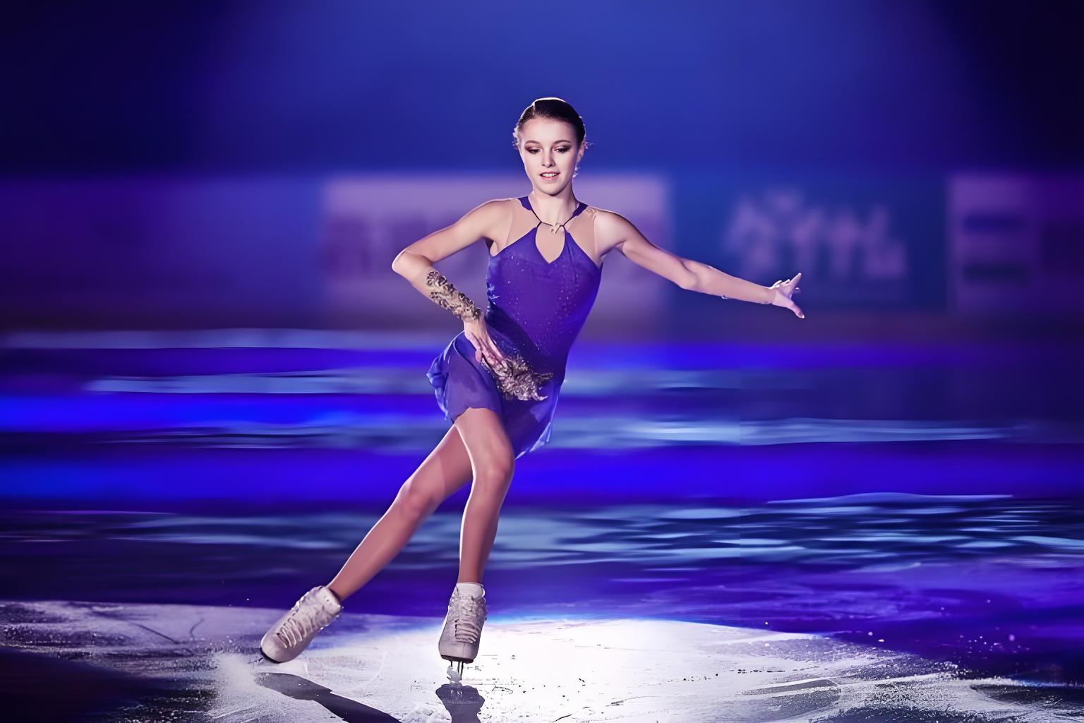 An ice-skating show